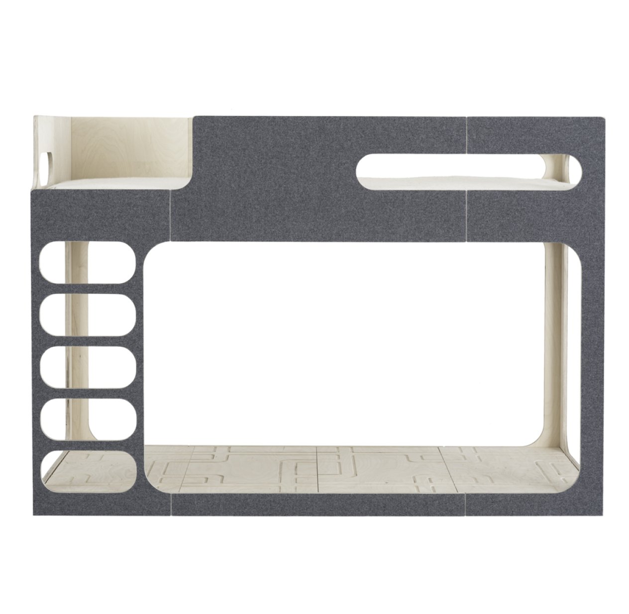 Amber in the Sky - Lit superposé - Gris